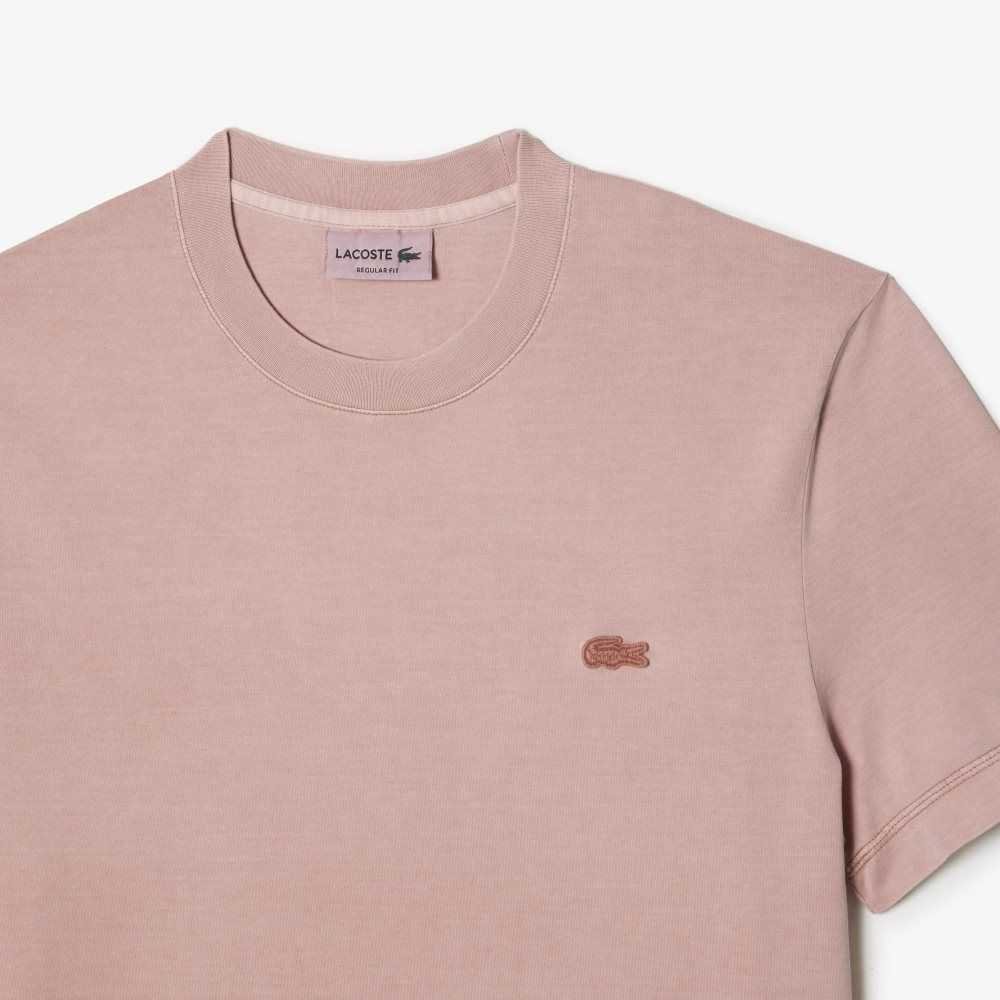 Lacoste Plain Organic Bomull Rosa | AEWVB-4057