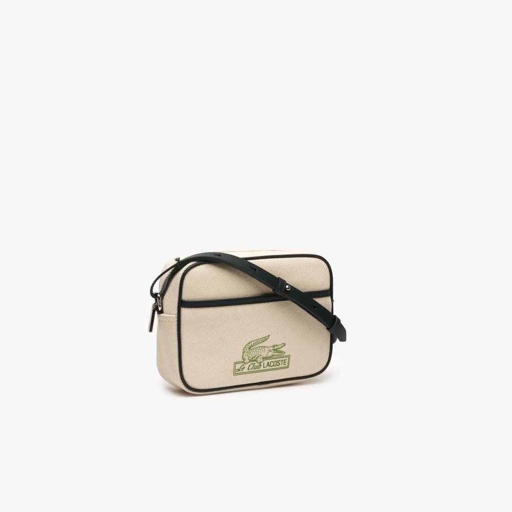 Lacoste Print Front Beige | WVASM-1042