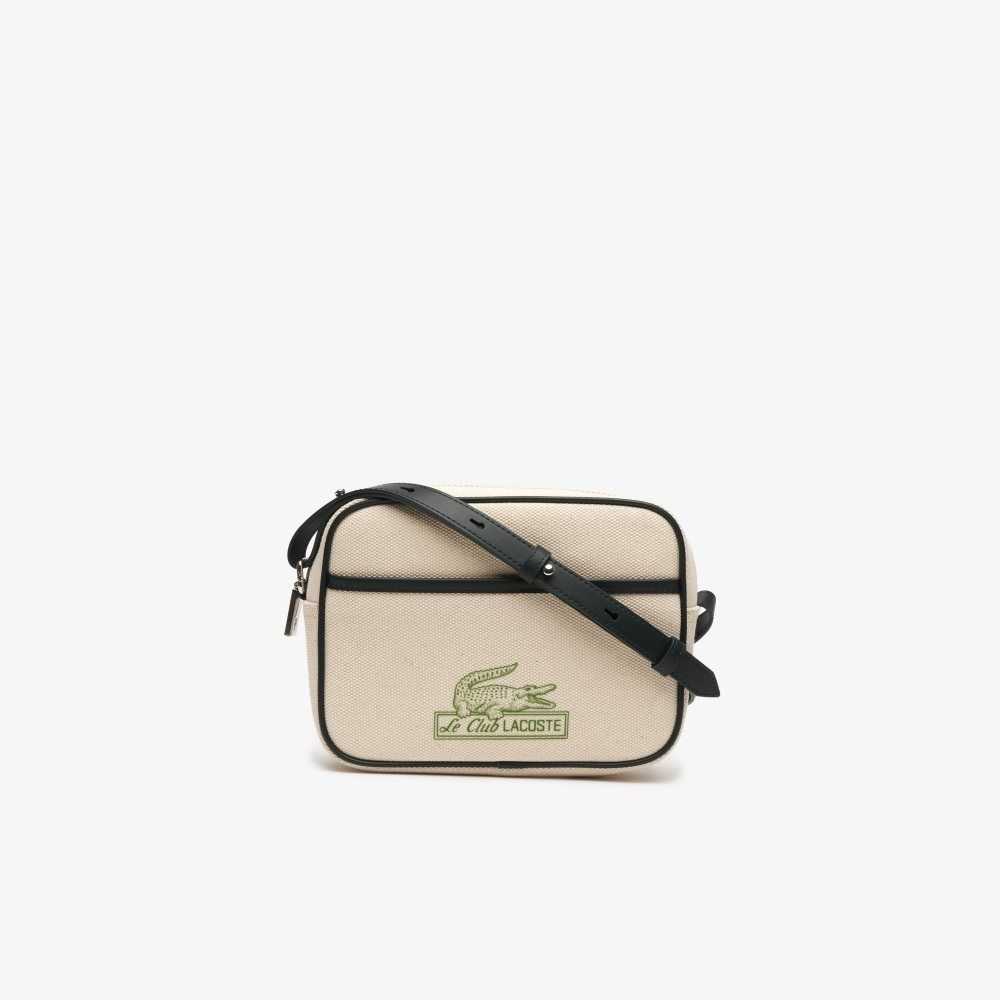 Lacoste Print Front Beige | WVASM-1042