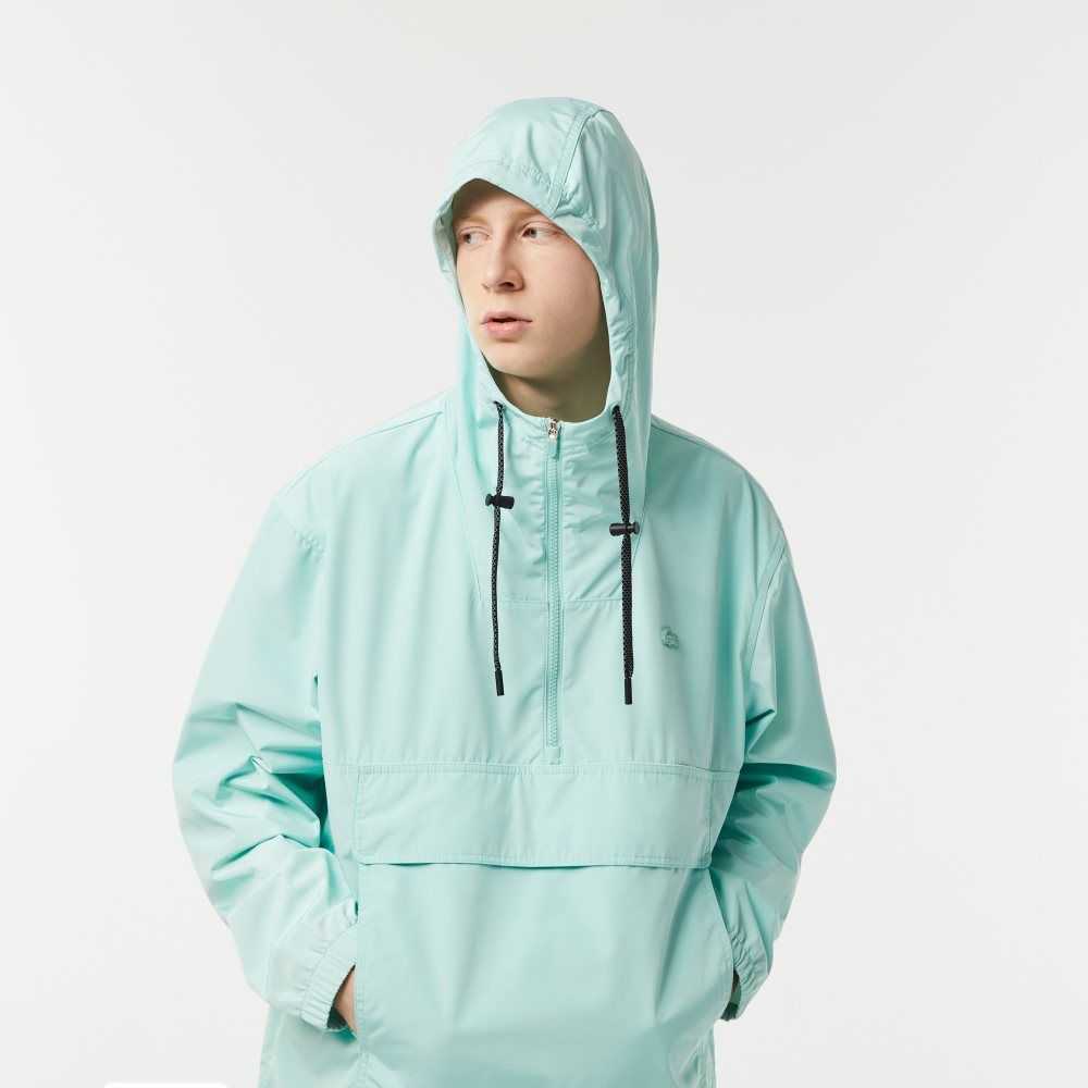 Lacoste Pull Over Hooded Mintgröna | KVBYP-3186