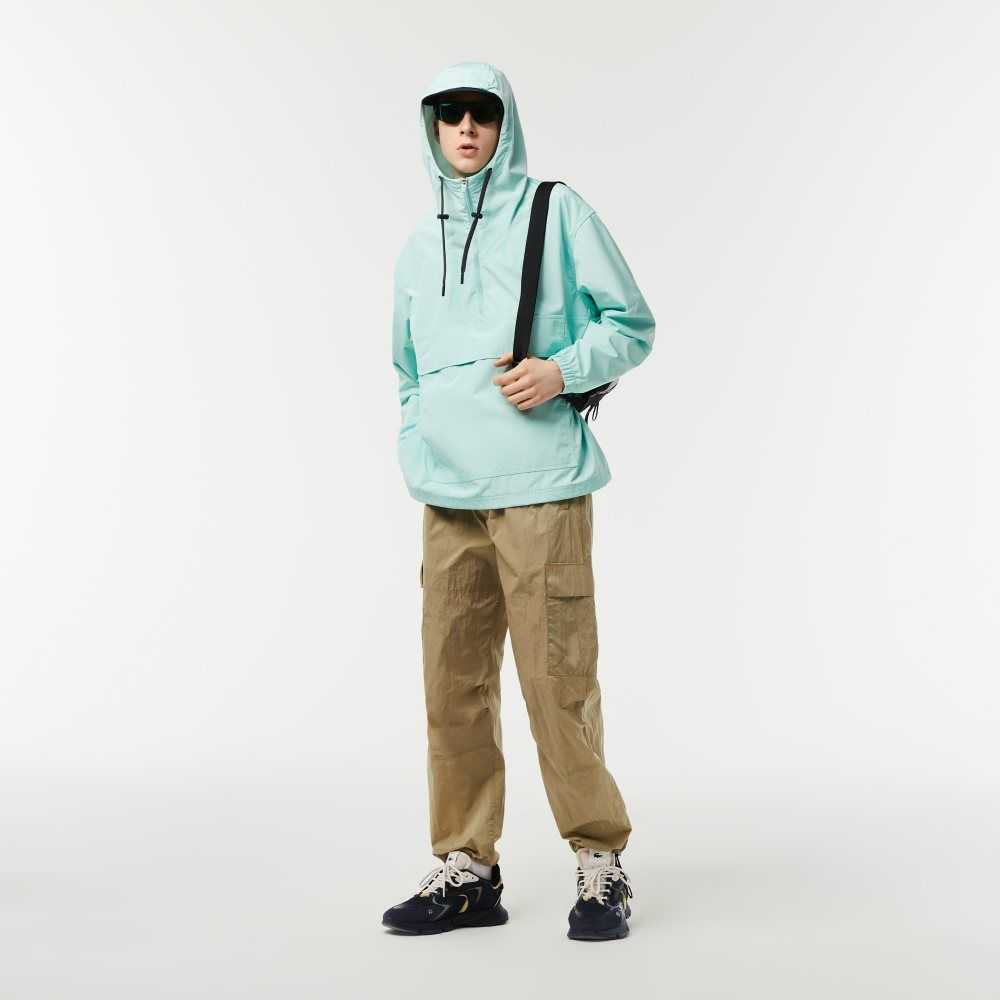 Lacoste Pull Over Hooded Mintgröna | KVBYP-3186