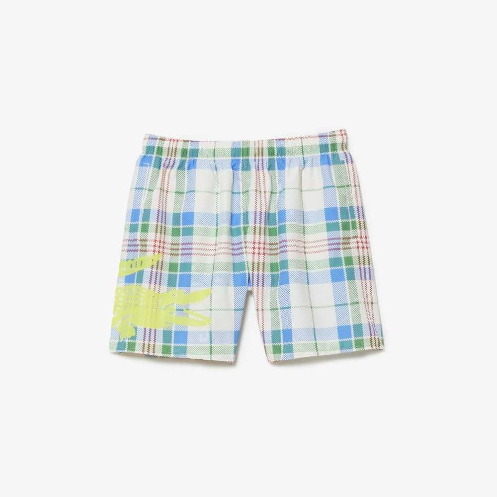 Lacoste Quick-Dry Colored Check Vita | IHQCU-4638