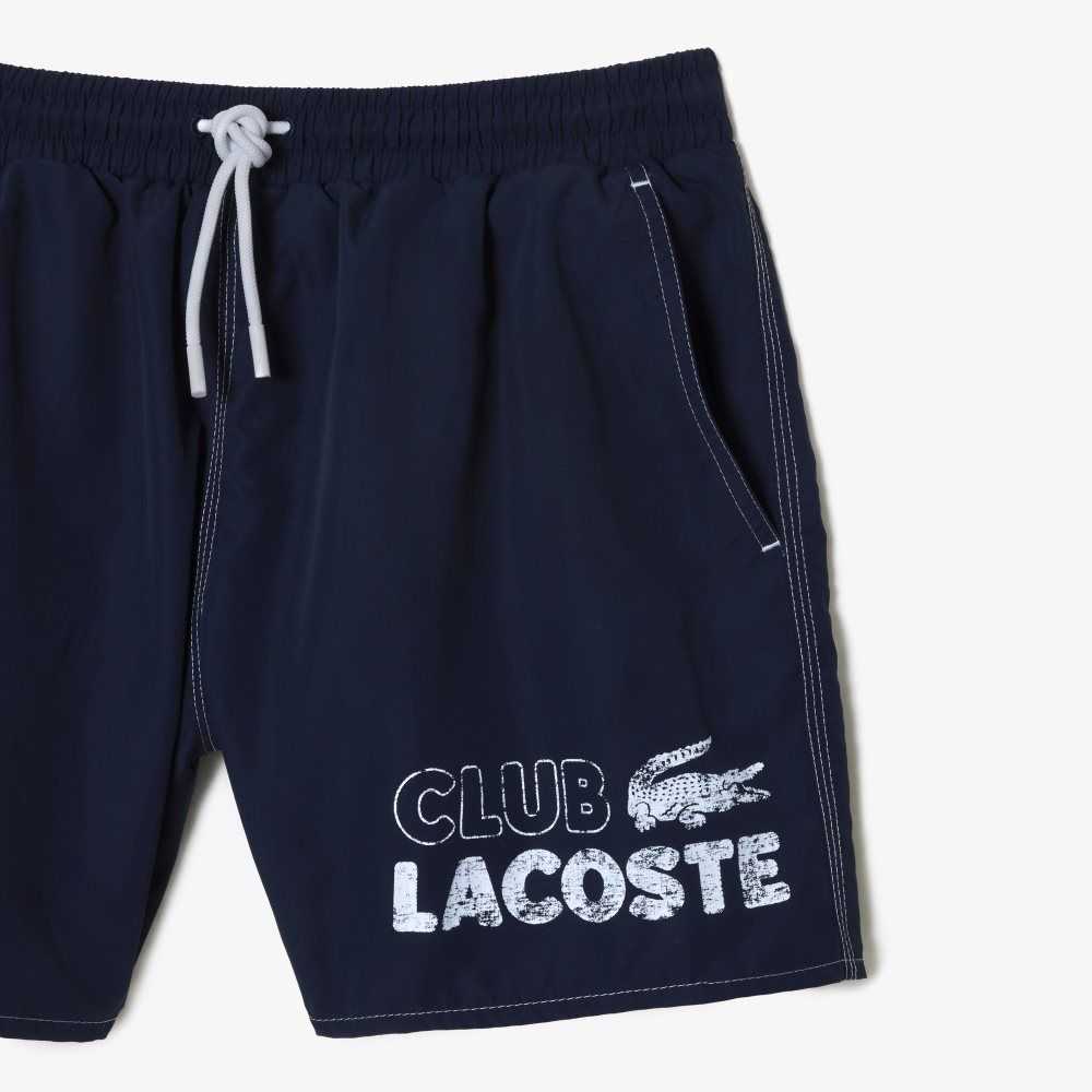 Lacoste Quick-Dry with Integrated Lining Marinblå Blå | GEOJK-0235