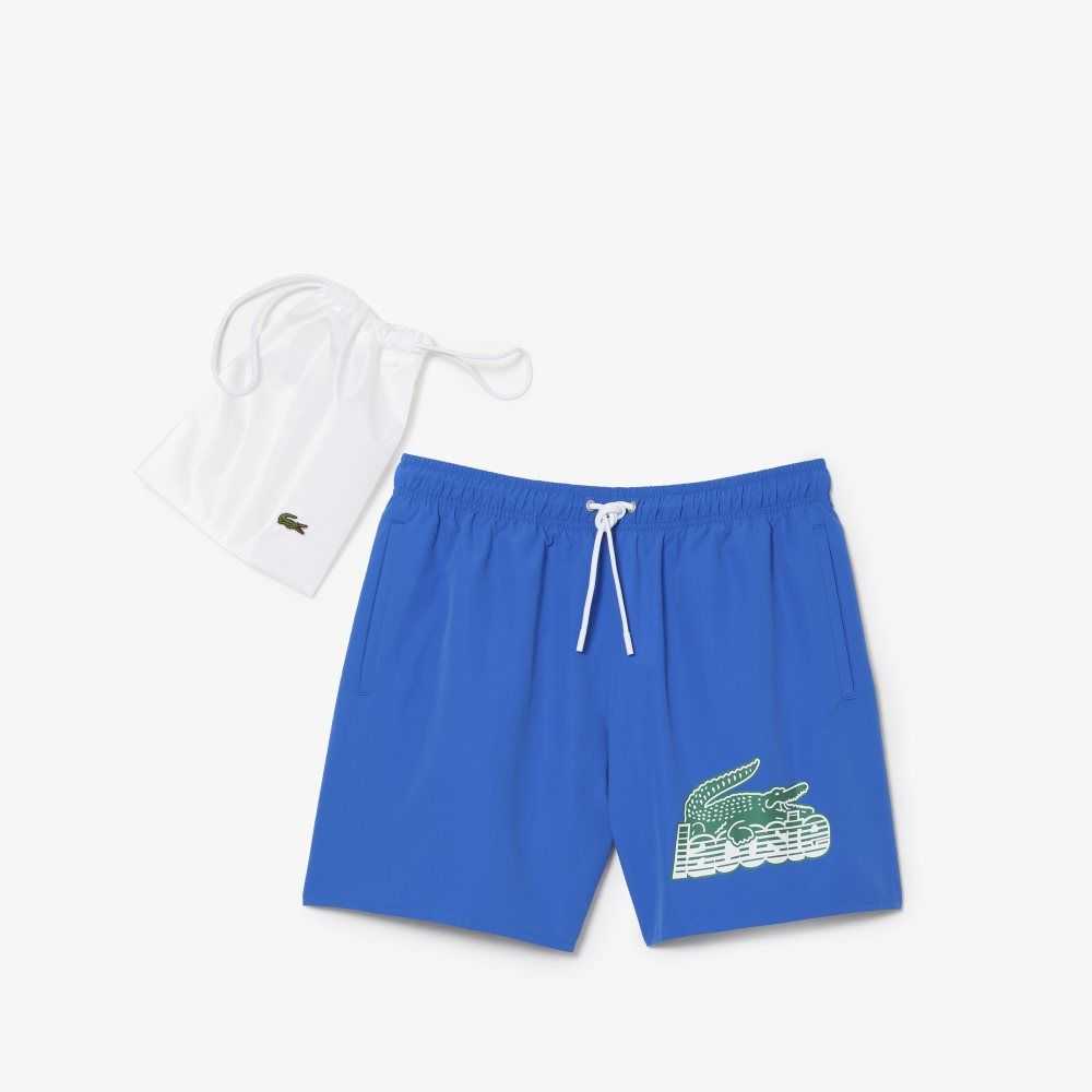 Lacoste Quick-Dry with Travel Bag Blå | ULEYJ-4617