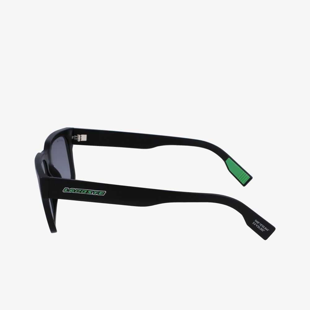 Lacoste Rectangle Active Svarta Blå | GJYKH-9837