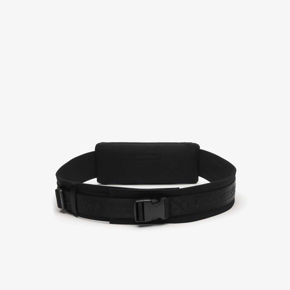 Lacoste Recycled Fiber Belt Bag Svarta | WAVNG-5760