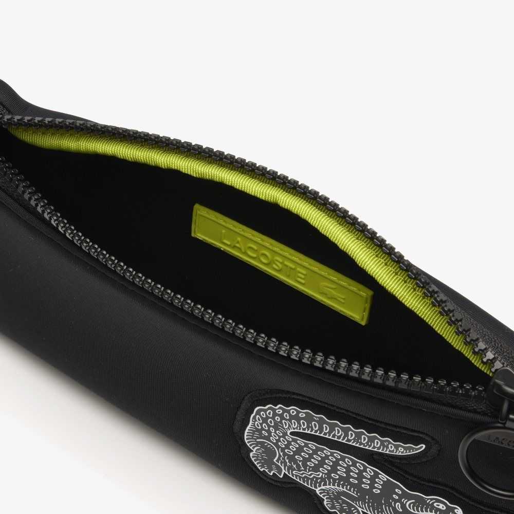 Lacoste Recycled Fiber Belt Bag Svarta | WAVNG-5760