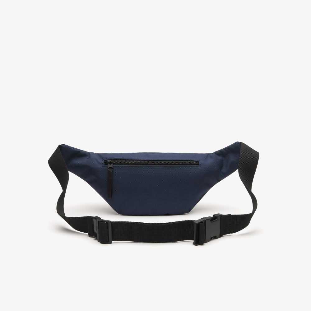 Lacoste Recycled Fiber Belt Marinblå | CRYJH-3809