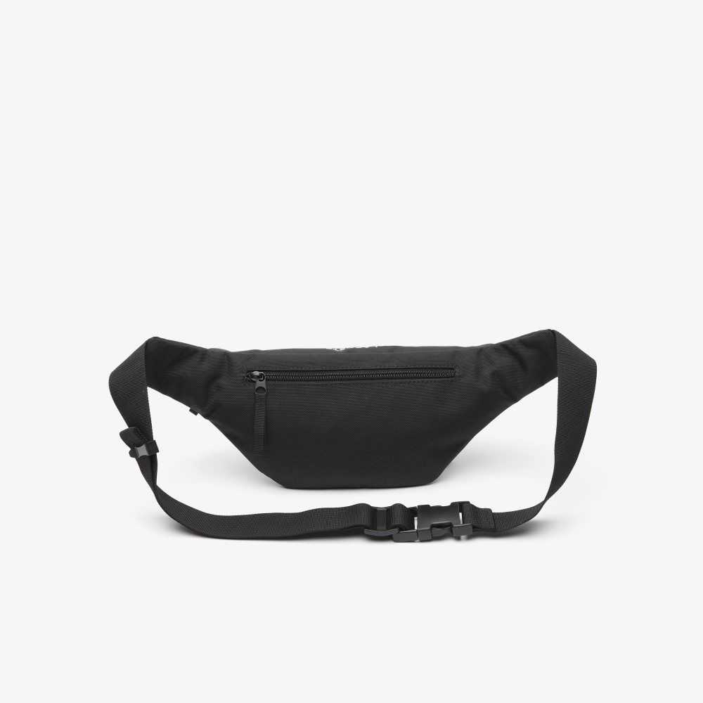 Lacoste Recycled Fiber Belt Svarta | NOMLD-0483