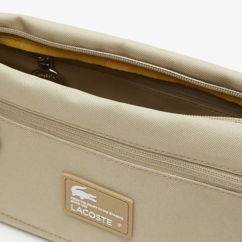 Lacoste Recycled Fiber Zipped Bag Olika Färger | GJWRN-0876