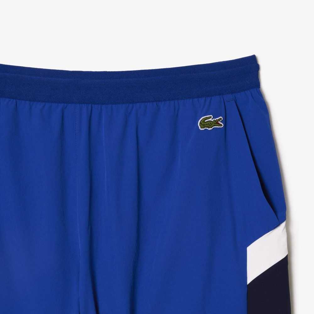 Lacoste Recycled Polyamide Colorblock Blå Marinblå Blå Vita | ZTKVL-5613