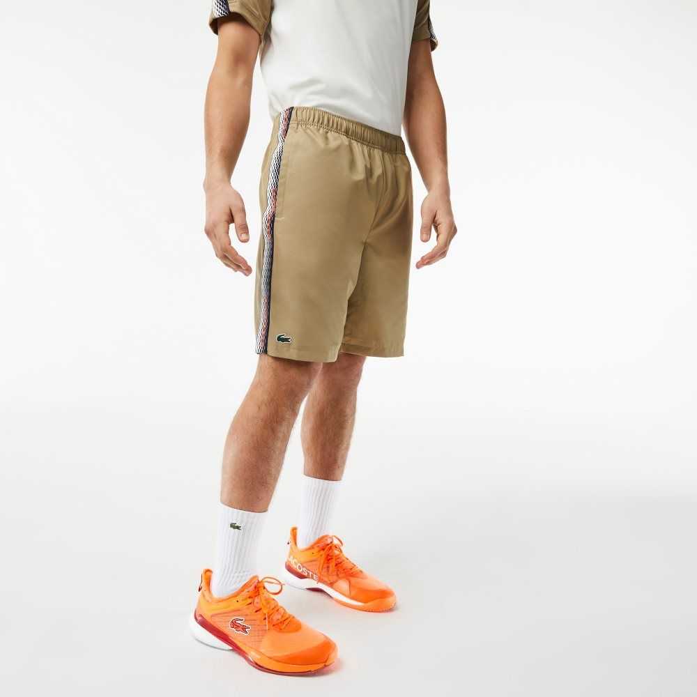 Lacoste Recycled Polyester Tennis Beige | GINZS-7260