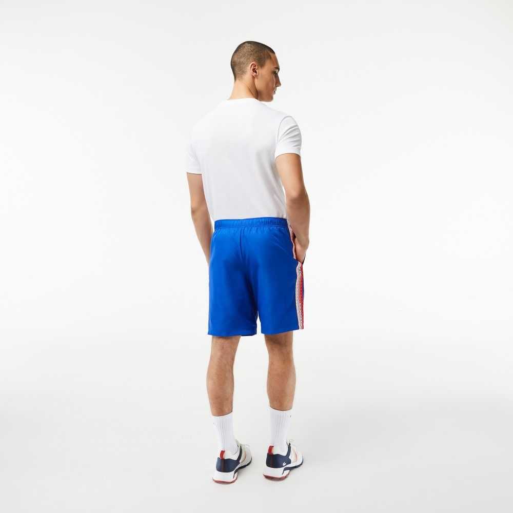 Lacoste Recycled Polyester Tennis Blå | CWMXL-5349