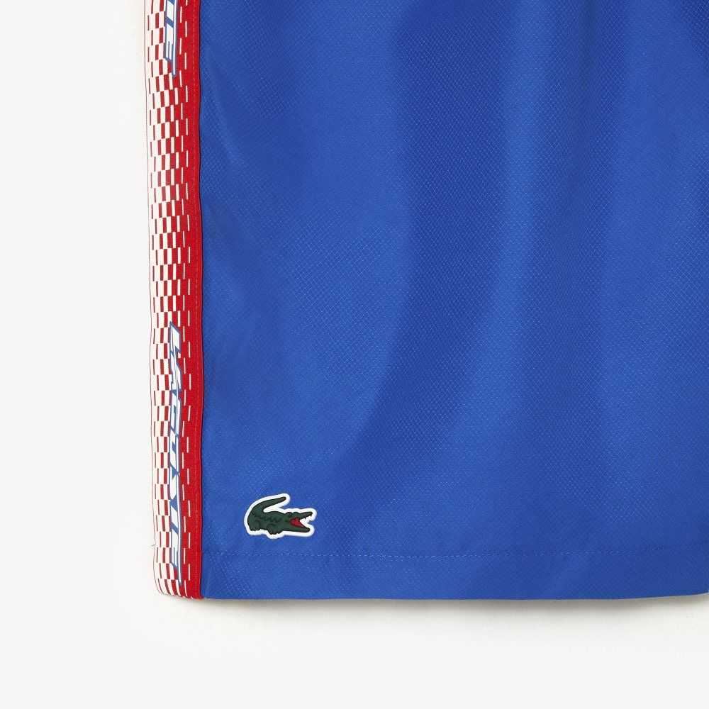 Lacoste Recycled Polyester Tennis Blå | CWMXL-5349