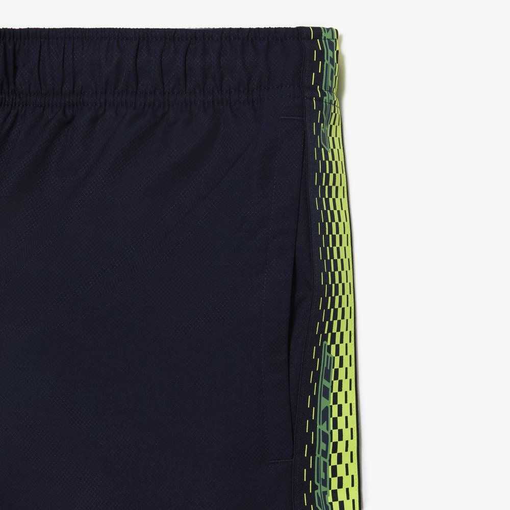 Lacoste Recycled Polyester Tennis Marinblå Blå | QXSTA-7048