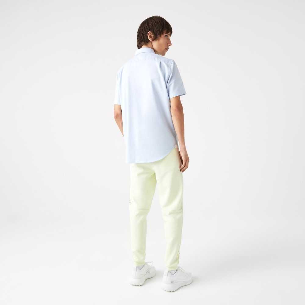 Lacoste Regular Fit Bomull Blå | KMQEV-3891