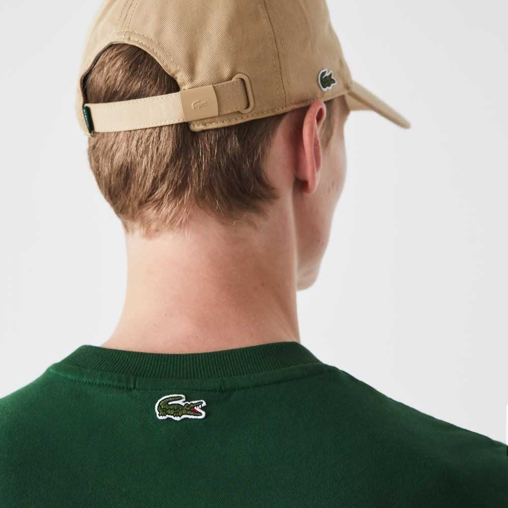 Lacoste Regular Fit Branded Monogram Print Gröna | NLSUQ-3284