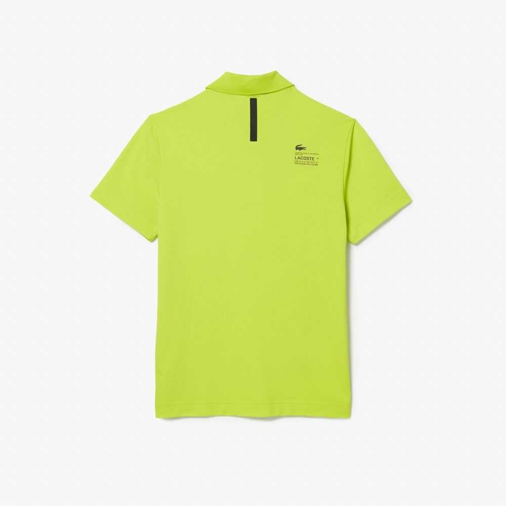 Lacoste Regular Fit Branded Pique Gula | USMBV-6053