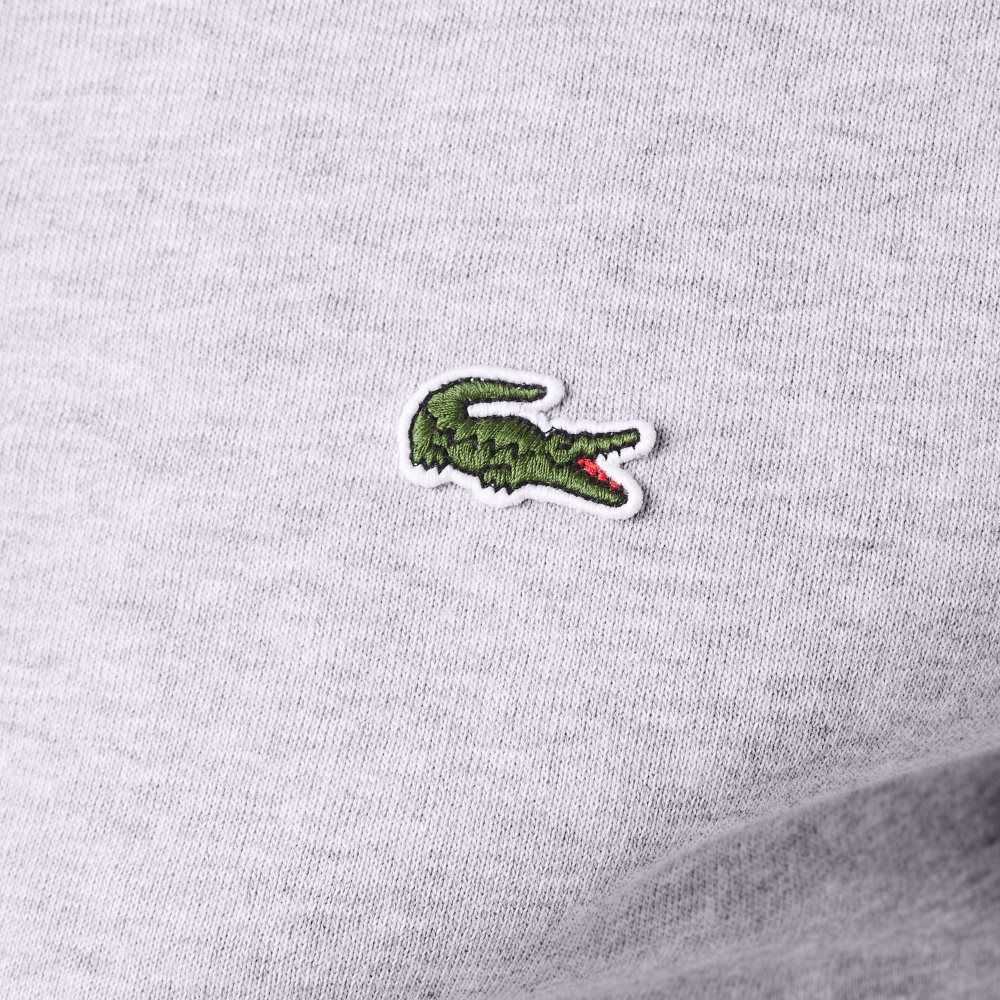 Lacoste Regular Fit Brushed Fleece Zippered Grå | FJKHG-5729