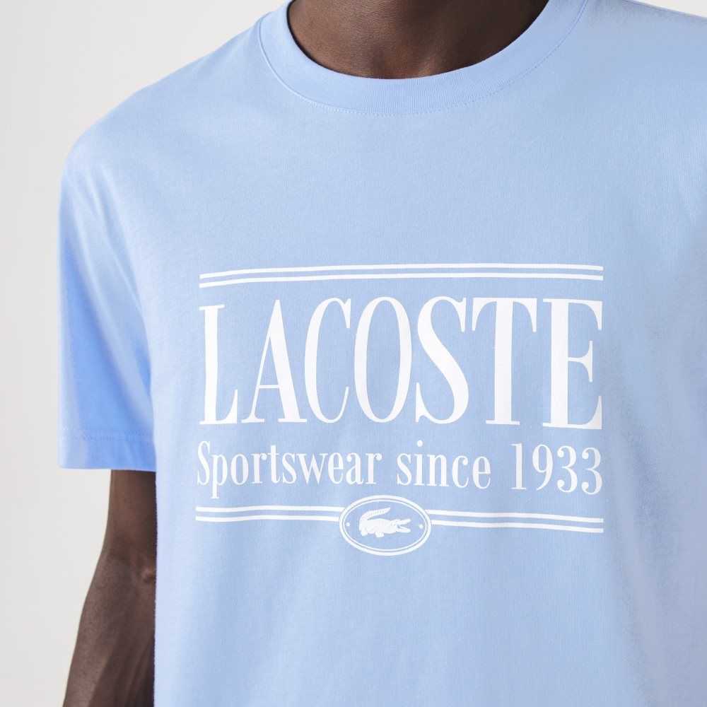 Lacoste Regular Fit Jersey Blå | BADYQ-0563