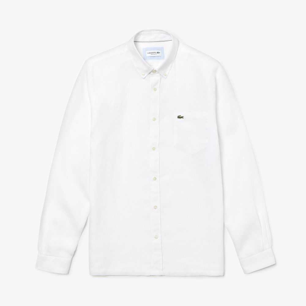 Lacoste Regular Fit Linen Vita | QHYXP-7035