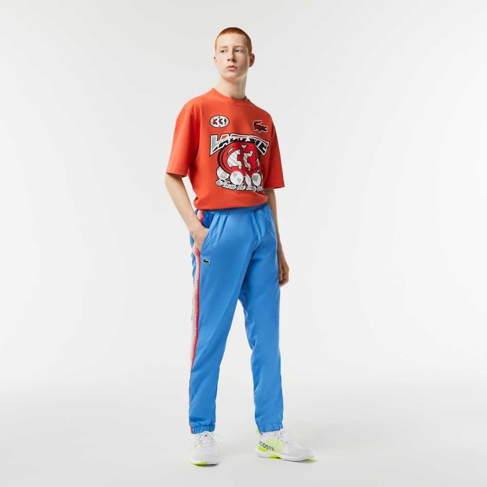 Lacoste Regular Fit Track Pants Blå | EIPDV-0178