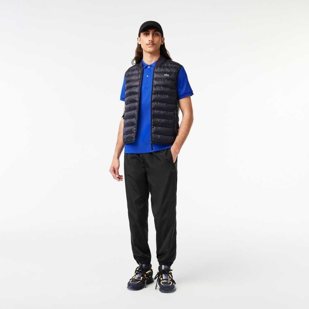 Lacoste Regular Fit Ultra Soft Bomull Jersey Blå | JRWON-0984