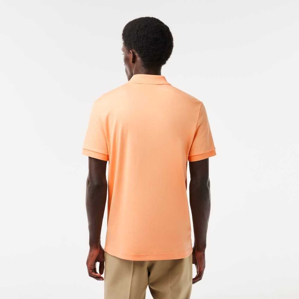 Lacoste Regular Fit Ultra Soft Bomull Jersey Ljusorange | LDFSZ-3168