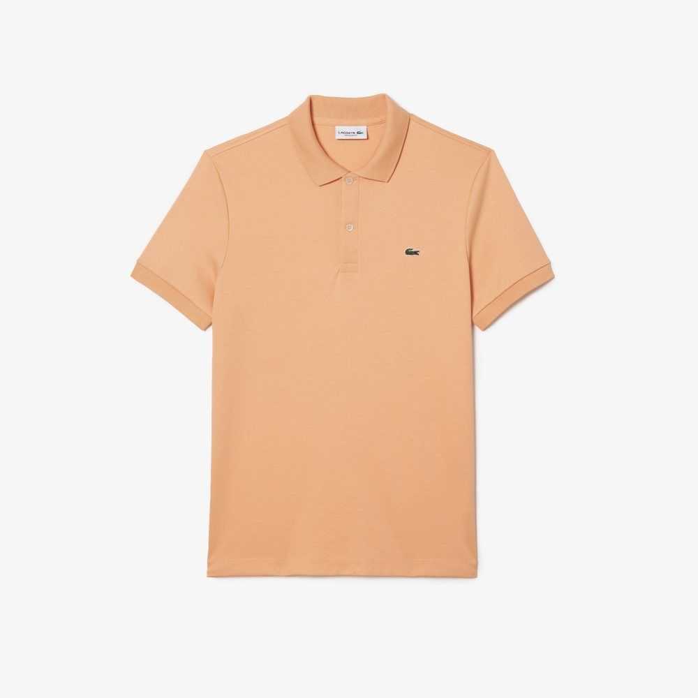 Lacoste Regular Fit Ultra Soft Bomull Jersey Ljusorange | LDFSZ-3168