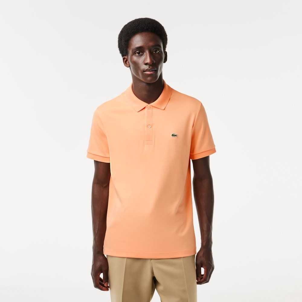 Lacoste Regular Fit Ultra Soft Bomull Jersey Ljusorange | LDFSZ-3168