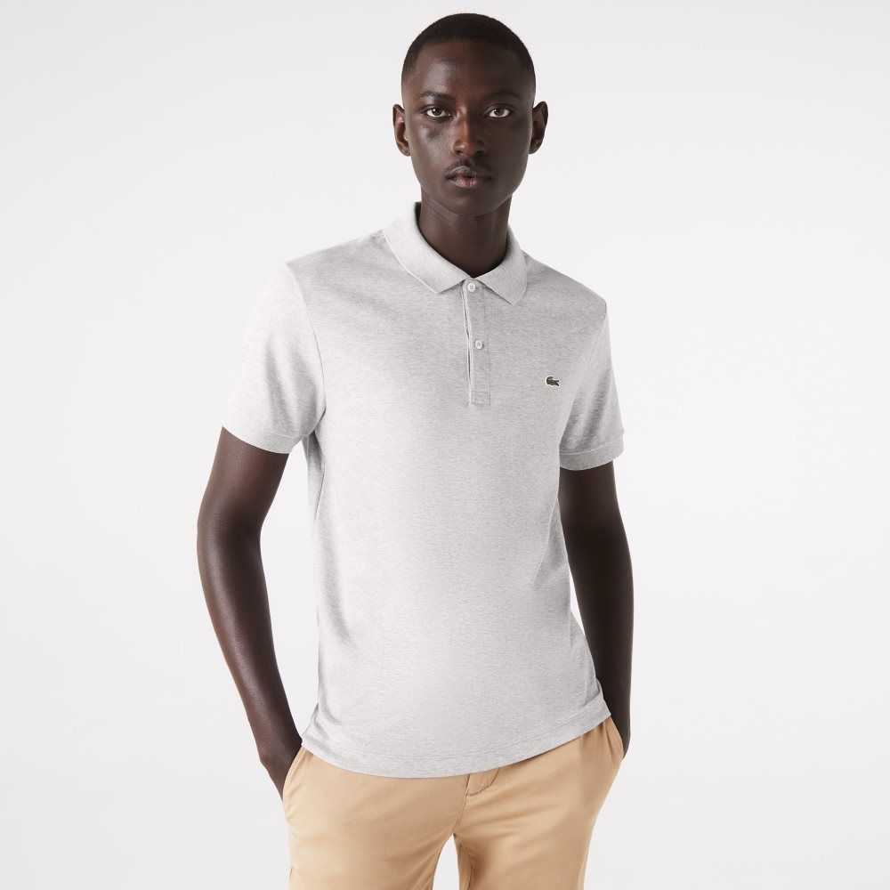 Lacoste Regular Fit Ultra Soft Bomull Jersey Grå | VKOLI-9806