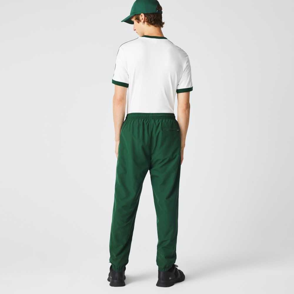 Lacoste Regular Fit Vatten-Repellent Gröna | CQDYL-9873