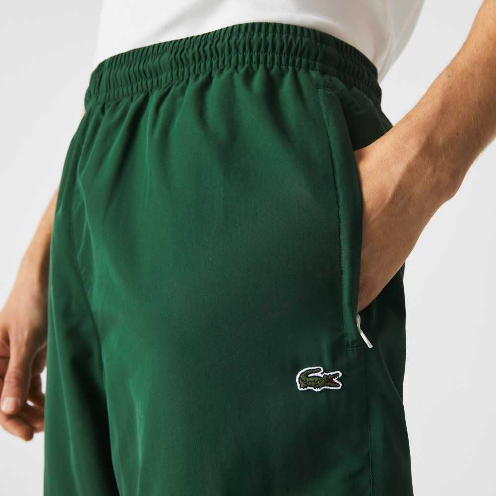 Lacoste Regular Fit Vatten-Repellent Gröna | CQDYL-9873