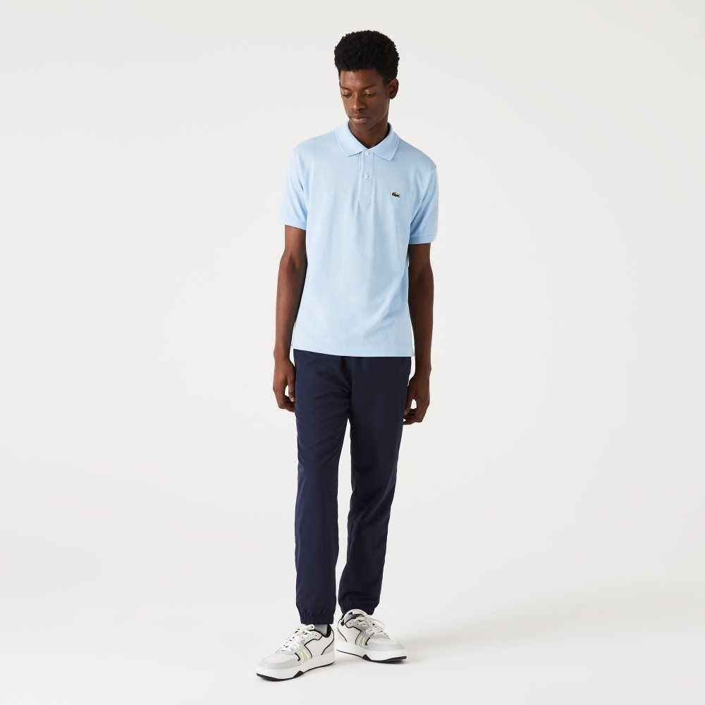 Lacoste Regular Fit Vatten-Repellent Marinblå Blå | DJTBW-3062