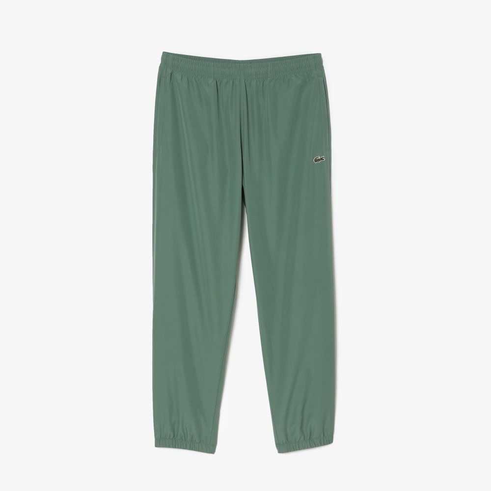 Lacoste Regular Fit Vatten-Repellent Trackpants Khaki Gröna | UAYNM-8723