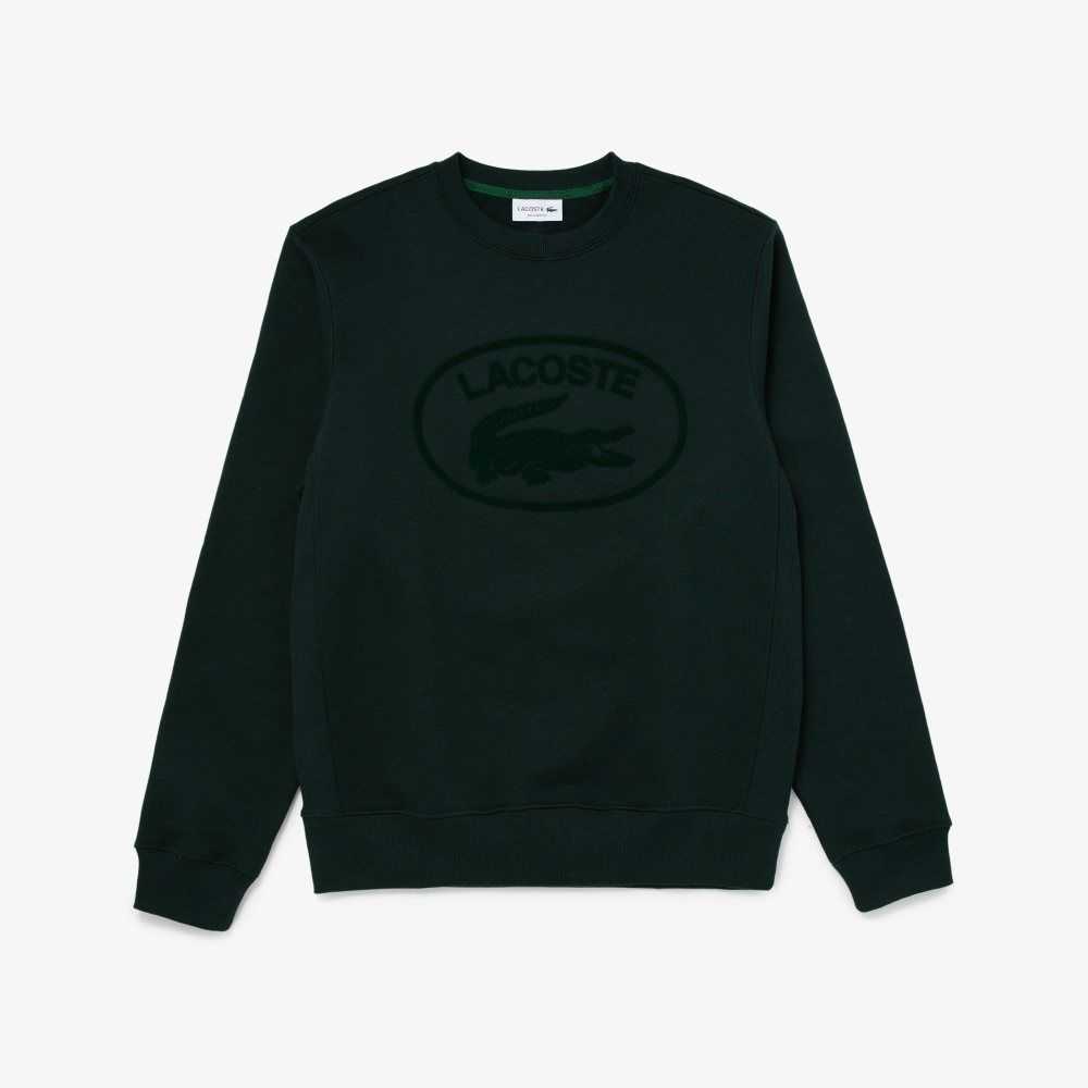 Lacoste Relaxed Fit Organic Bomull Gröna | MEQJB-0573