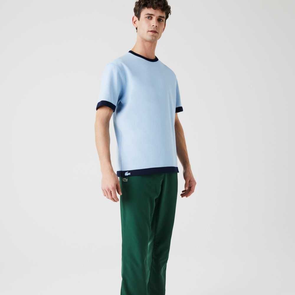 Lacoste Reversible Bomull Blend Pique Marinblå Blå Blå | SLEAZ-2814