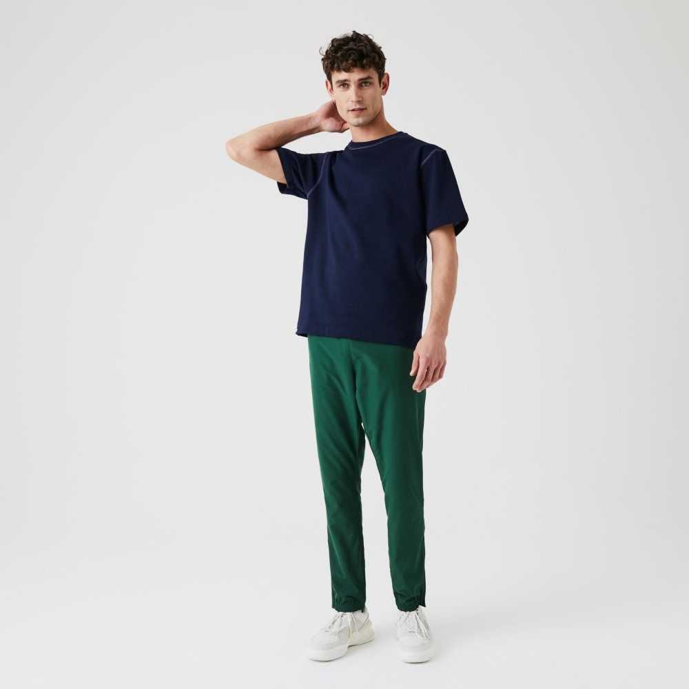 Lacoste Reversible Bomull Blend Pique Marinblå Blå Blå | SLEAZ-2814