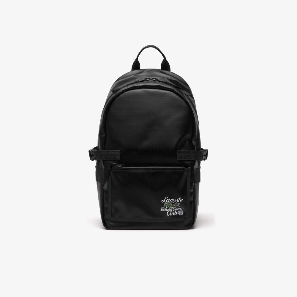 Lacoste Roland Garros Edition Contrast Branding Backpack Olika Färger | RTFMO-6541