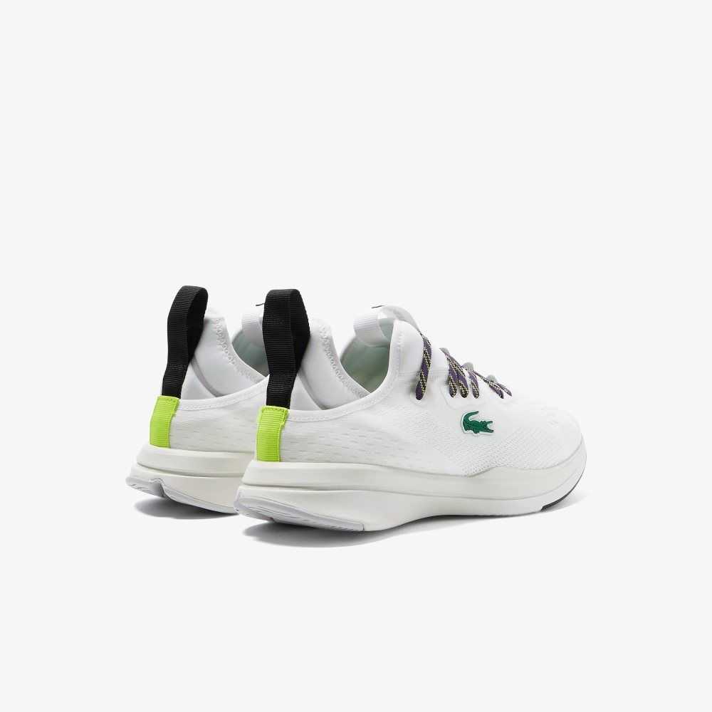 Lacoste Run Spin Bekvämlighet Vita Vita | EYLPR-4392