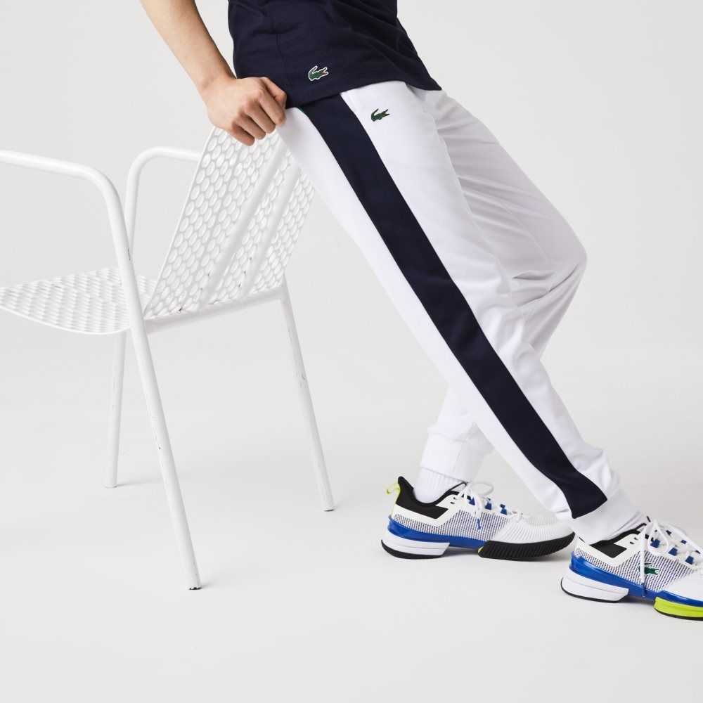 Lacoste SPORT Abrasion-Resistant Tennis Vita Marinblå Blå Gröna | NDKLF-2674