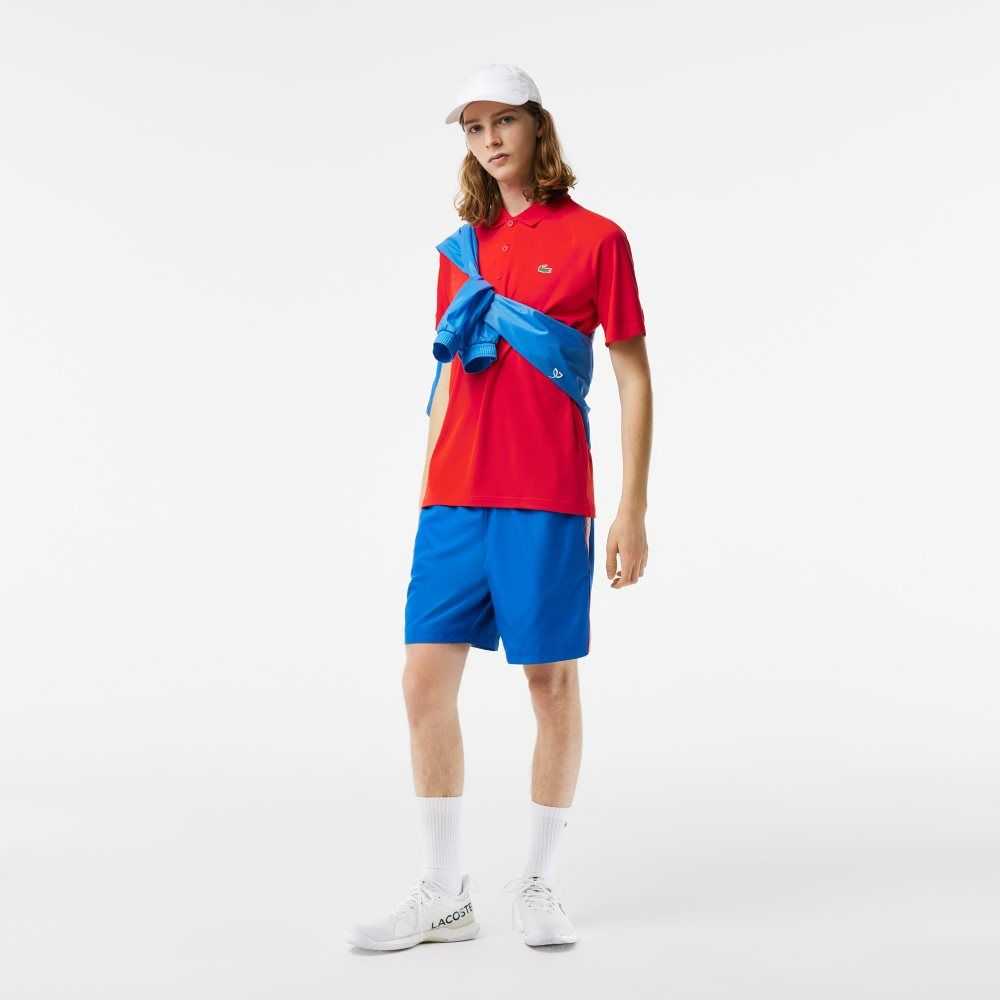 Lacoste SPORT Andas Abrasion-Resistant Interlock Röda | TPAKF-3570