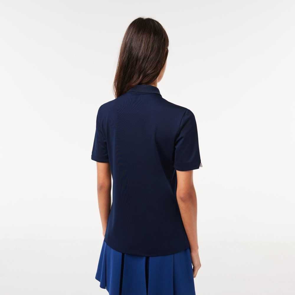 Lacoste SPORT Andas Stretch Golf Marinblå Blå Vita | IRGVW-3721