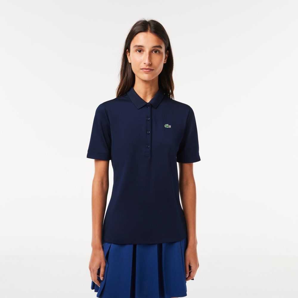 Lacoste SPORT Andas Stretch Golf Marinblå Blå Vita | IRGVW-3721