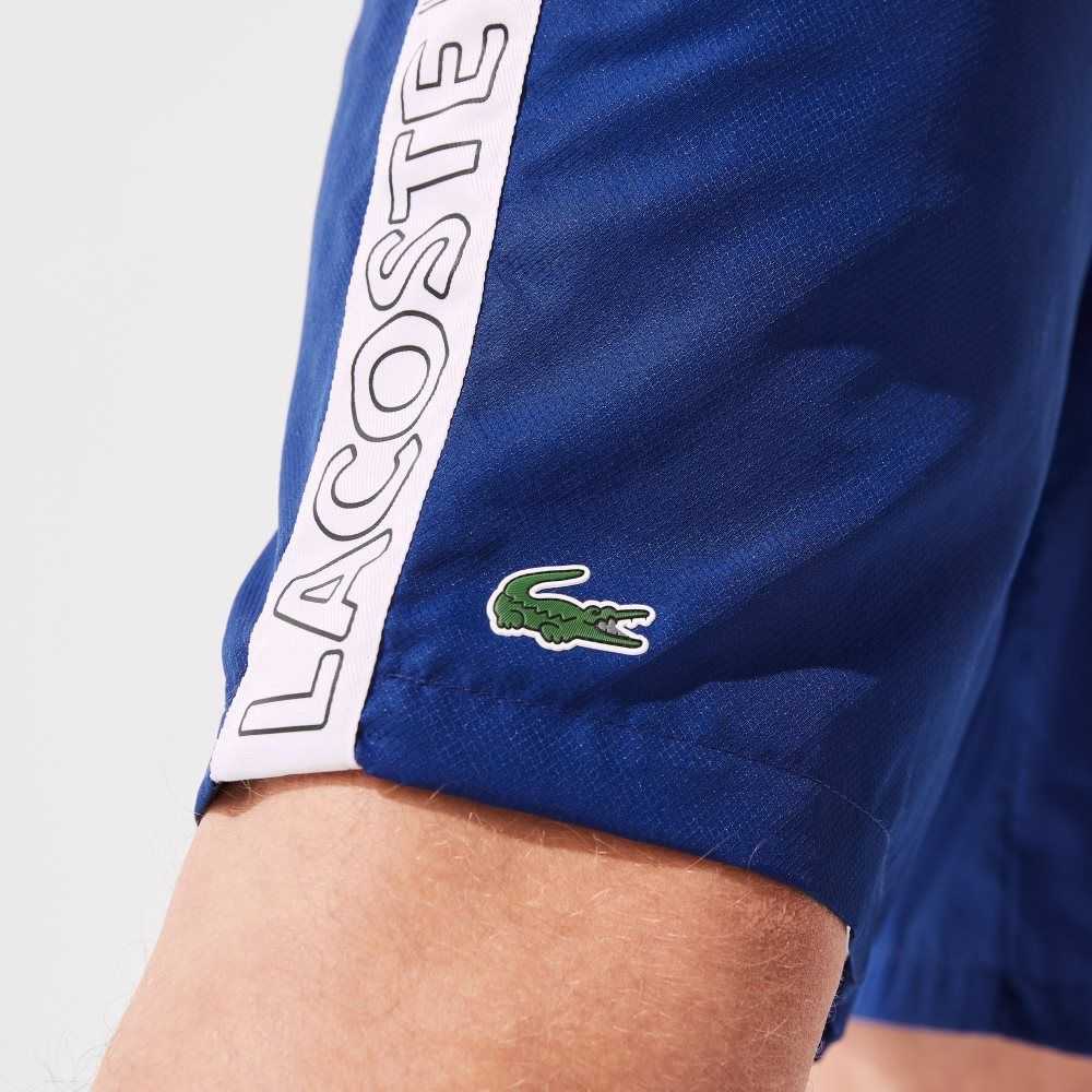 Lacoste SPORT Branded Side Bands Blå Vita | PXHCA-1296