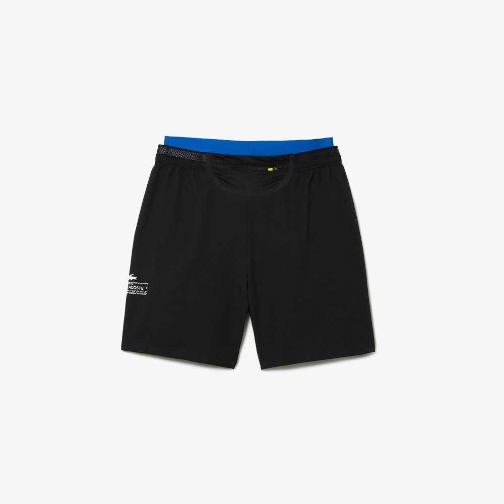 Lacoste SPORT Built-In Liner 3-in-1 Svarta Blå | WCBOJ-3698