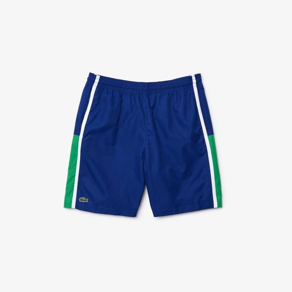 Lacoste SPORT Colorblock Panels Lätta Blå Gröna Vita | LGYOF-6749