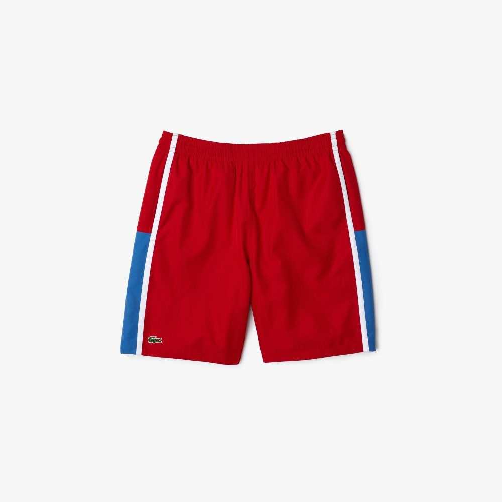 Lacoste SPORT Colorblock Panels Lätta Röda Blå Vita | VGPZM-5629