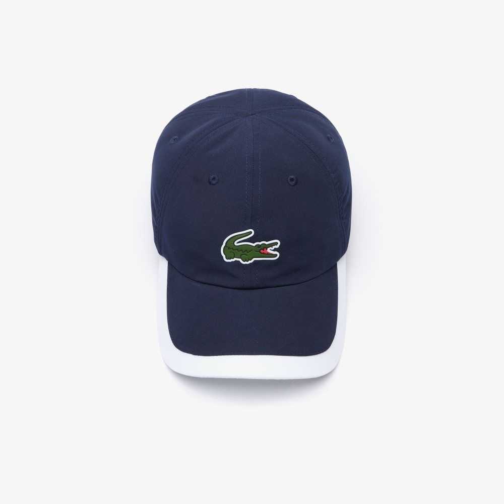 Lacoste SPORT Contrast Border Lätta Marinblå Blå Vita | TDRVB-5914