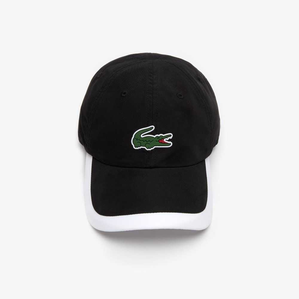 Lacoste SPORT Contrast Border Lätta Svarta Vita | NZBXW-5304